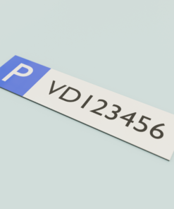 Plaque parking - 40x10 cm