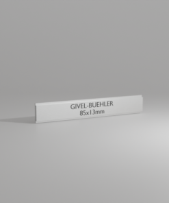 Givel-Bühler 85×13 – aluminium anodisé naturel