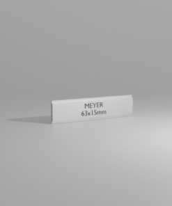 Meyer 63×15 – aluminium anodisé naturel