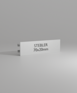 STEBLER 70×20 – aluminium anodisé naturel